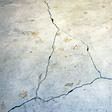 foundation heaving cracks in a slab floor in Athens